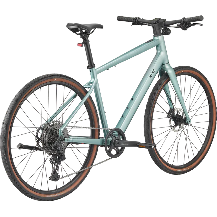 District-E2 metallic green silver