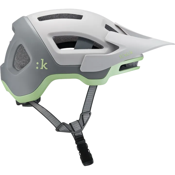 Kassis Helmet + Light grey/mint green