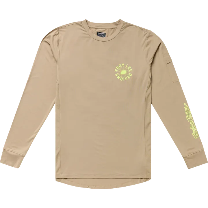 Ruckus Long Sleeve Ride Tee - Gravity Club brun