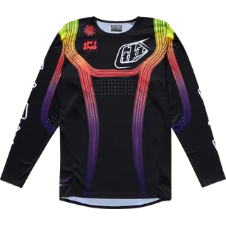 SE PRO Jersey - Stripes schwarz-rot-gelb