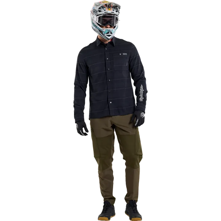 Grind Flannel - YD Plaid schwarz