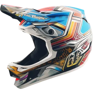 D4 Carbon Helmet W/MIPS - Lowrider blau