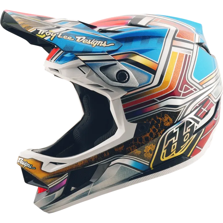 D4 Carbon Helmet W/MIPS - Lowrider blau