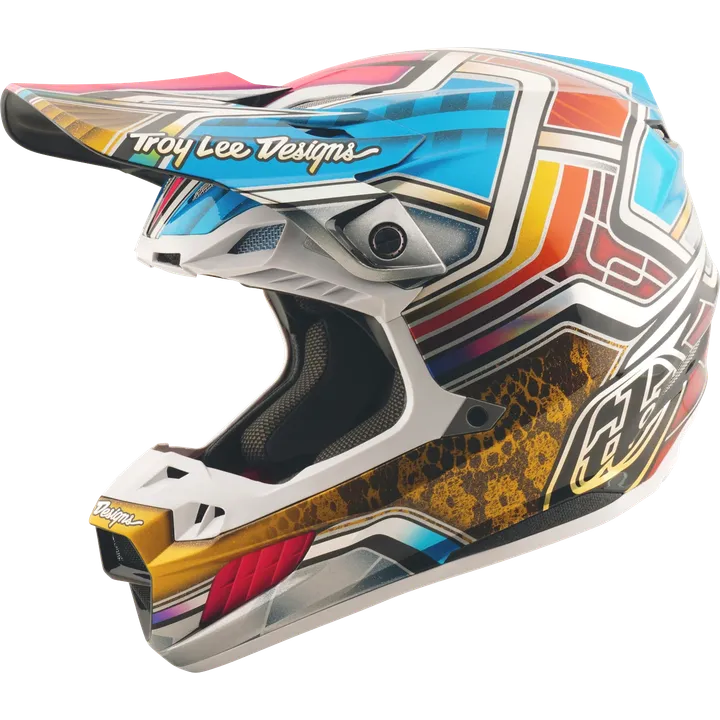 SE5 ECE Carbon Helmet - Lowrider silber