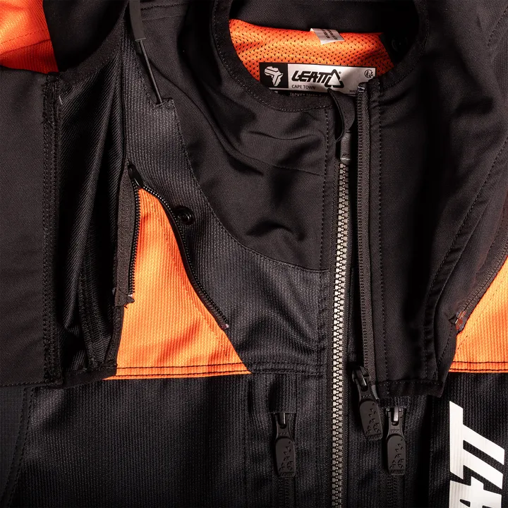 Jacket Moto 5.5 Enduro Orange noir-orange