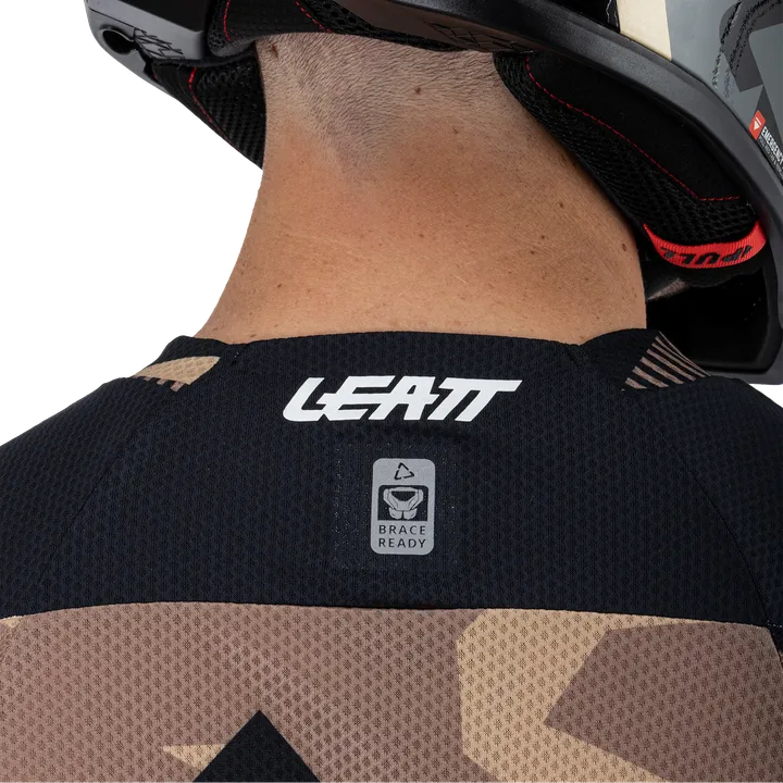 Jersey Moto 4.5 Enduro Stone braun-schwarz-weiss