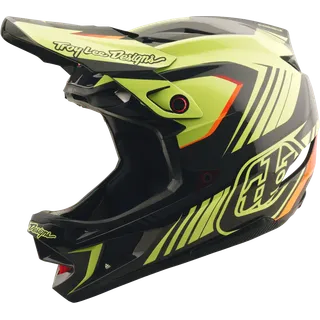 D4 Polyacrylite Helmet W/MIPS - Qualifer schwarz-gelb