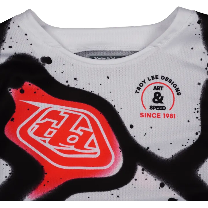 YOUTH GP PRO Jersey - Membrane blanc-rouge