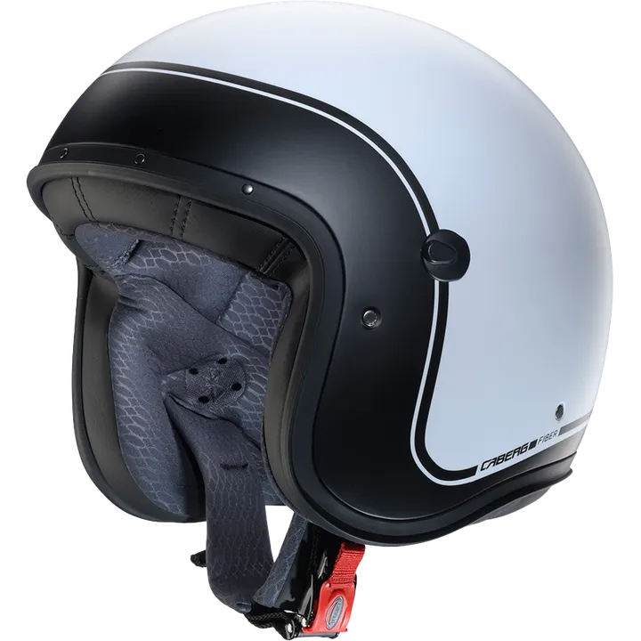 Casque jet Freeride X Imola blanc mat‑noir