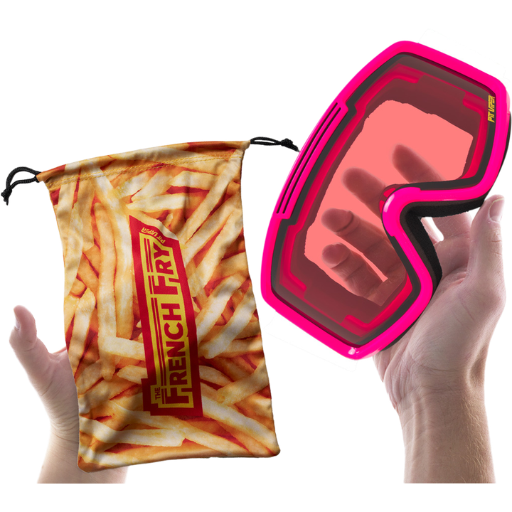 The Party Mountain French Fry Goggle - Rose Large
