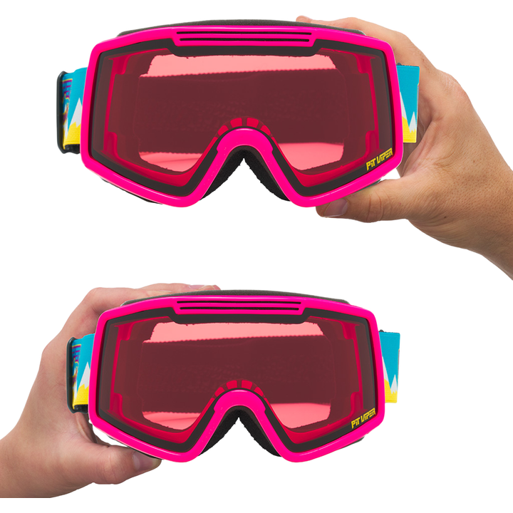 The Party Mountain French Fry Goggle - Rose Large