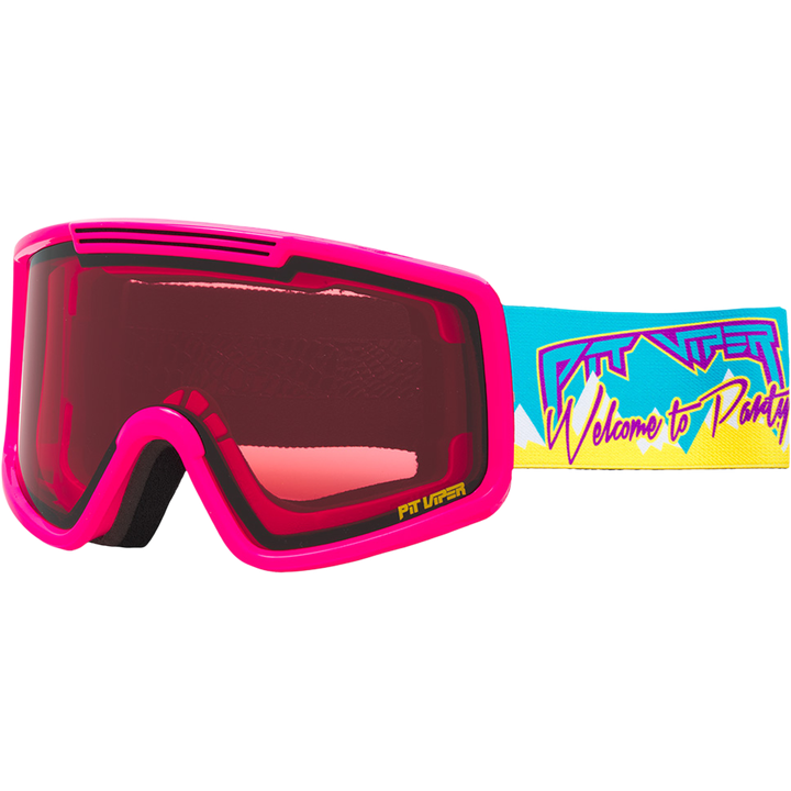 The Party Mountain French Fry Goggle - Rose Large