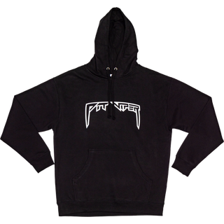 Fangs Hoodie schwarz