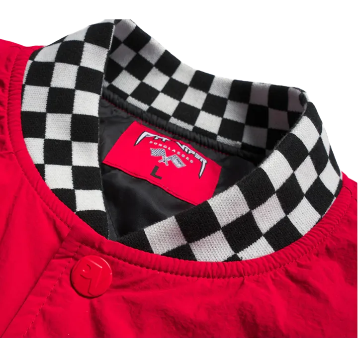 Victory Lane Pit Coat rouge-noir