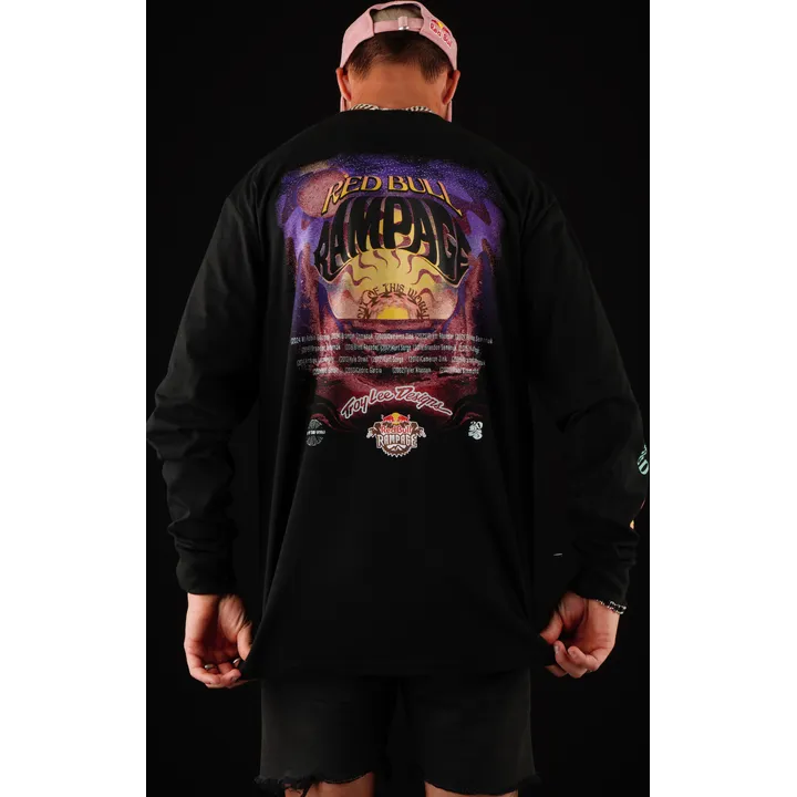 Troy Lee Designs x Redbull Rampage Valley Of Gods T-shirt à manches longues noir