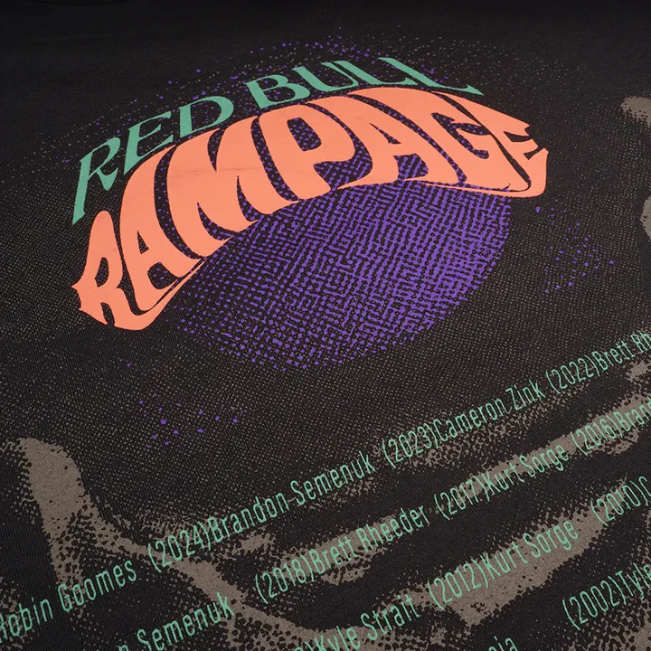 Troy Lee Designs x Redbull Rampage Intergalactic T-Shirt noir-gris