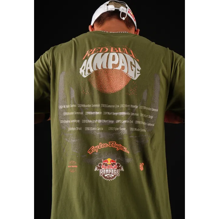Troy Lee Designs x Redbull Rampage Intergalactic T-Shirt grün