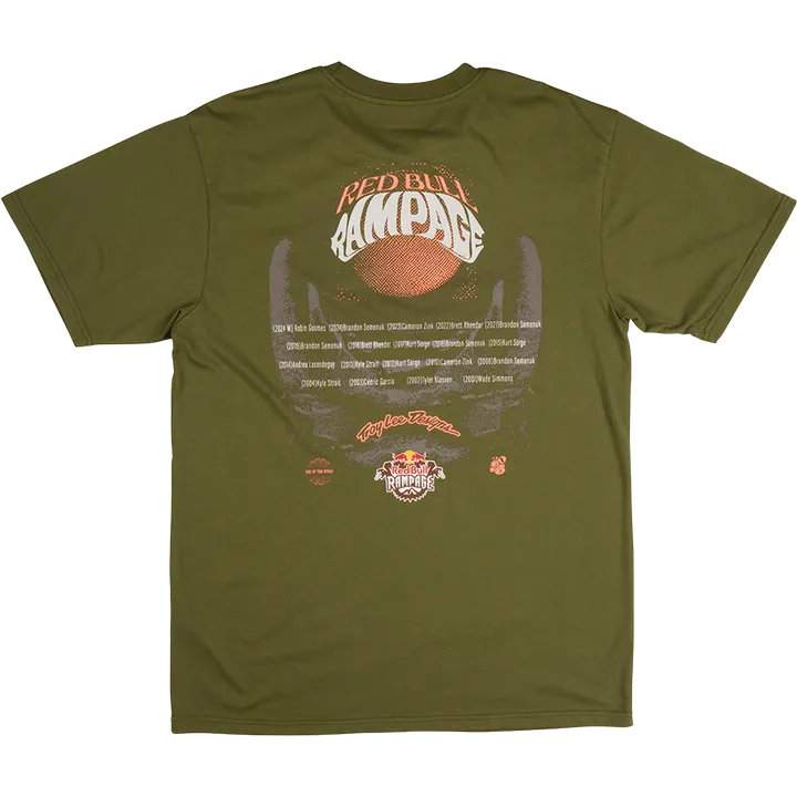 Troy Lee Designs x Redbull Rampage Intergalactic T-Shirt grün
