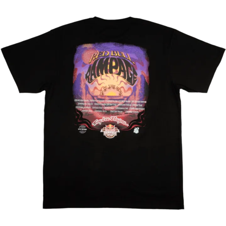 Troy Lee Designs x Redbull Rampage Valley Of Gods T-Shirt schwarz