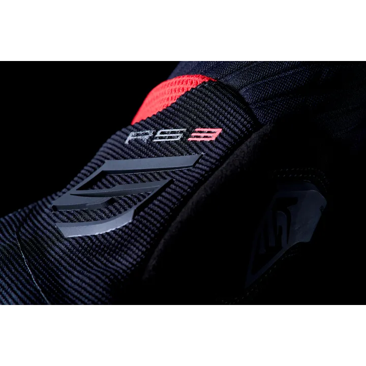 Gants RS3 EVO noir-rouge