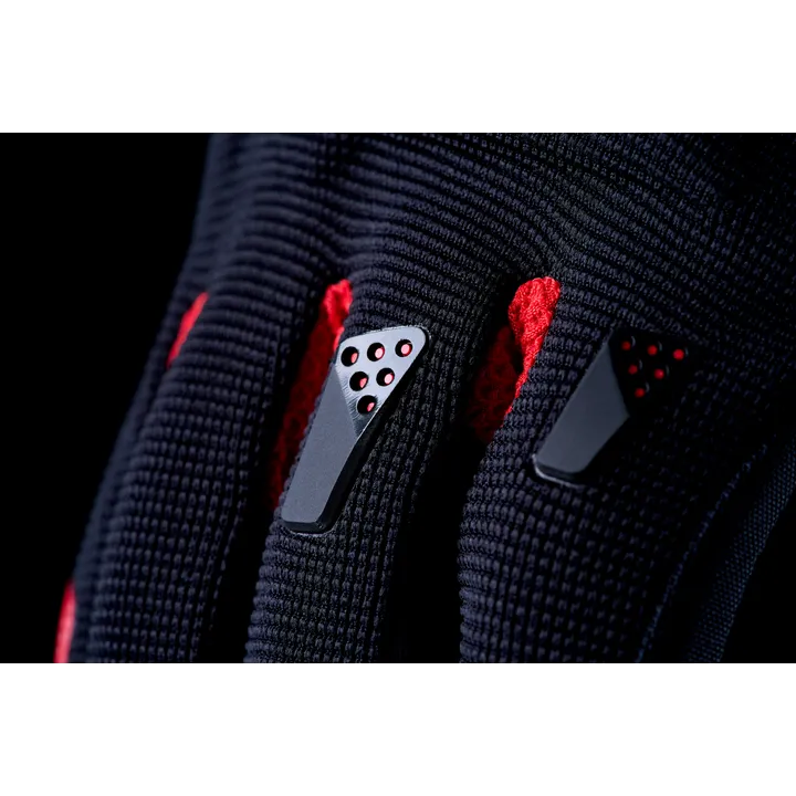 Gants RS3 EVO noir-rouge