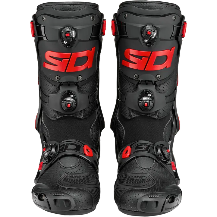 Stiefel Rex Air schwarz-rot