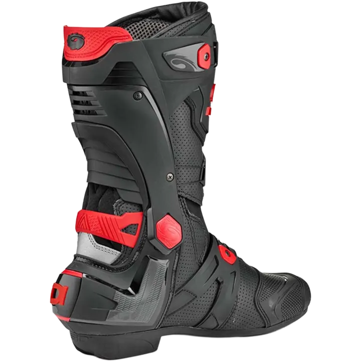 Stiefel Rex Air schwarz-rot