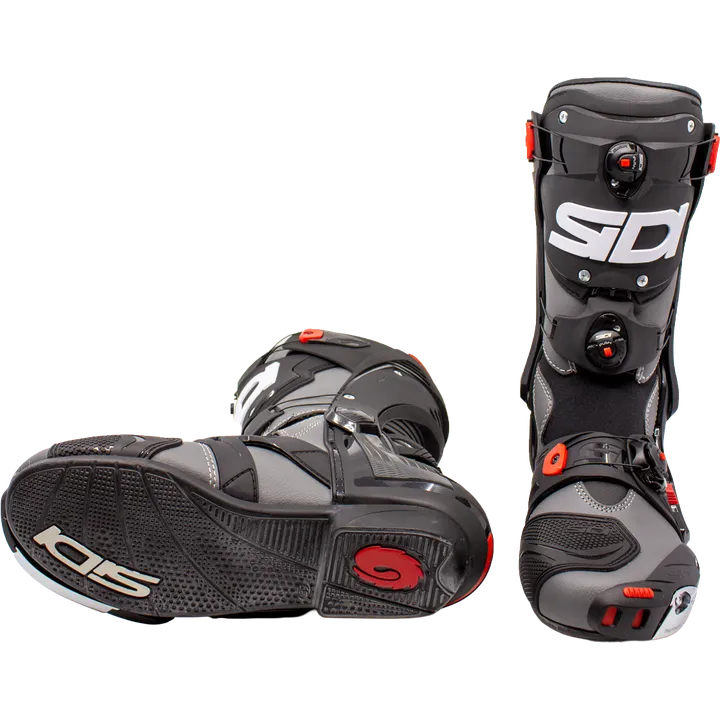 Bottes Rex gris-noir