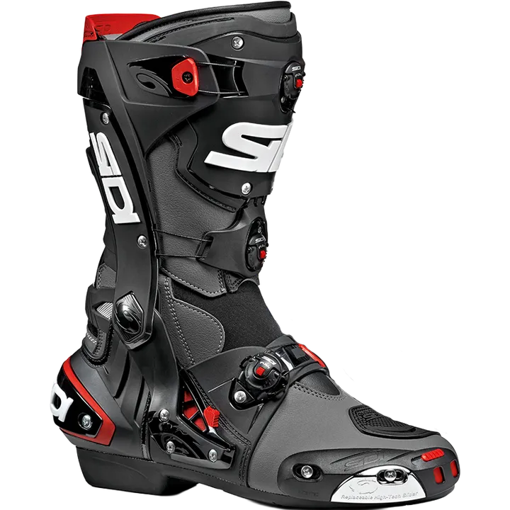 Bottes Rex gris-noir