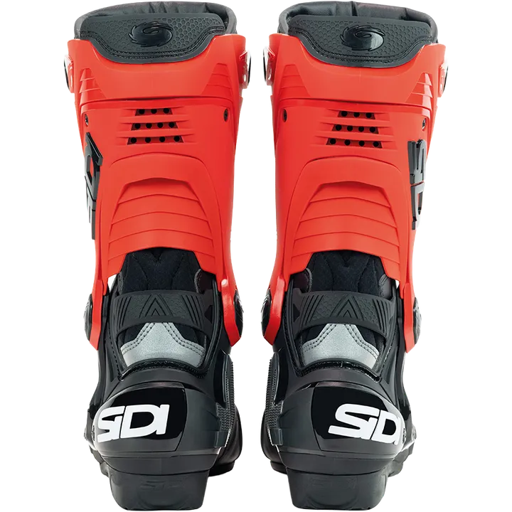 Stiefel Rex schwarz-rot