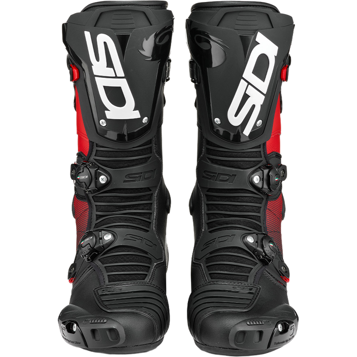 Stiefel Mag-1 schwarz-rot