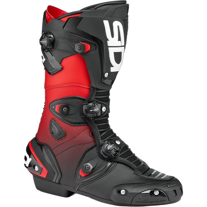 Stiefel Mag-1 schwarz-rot