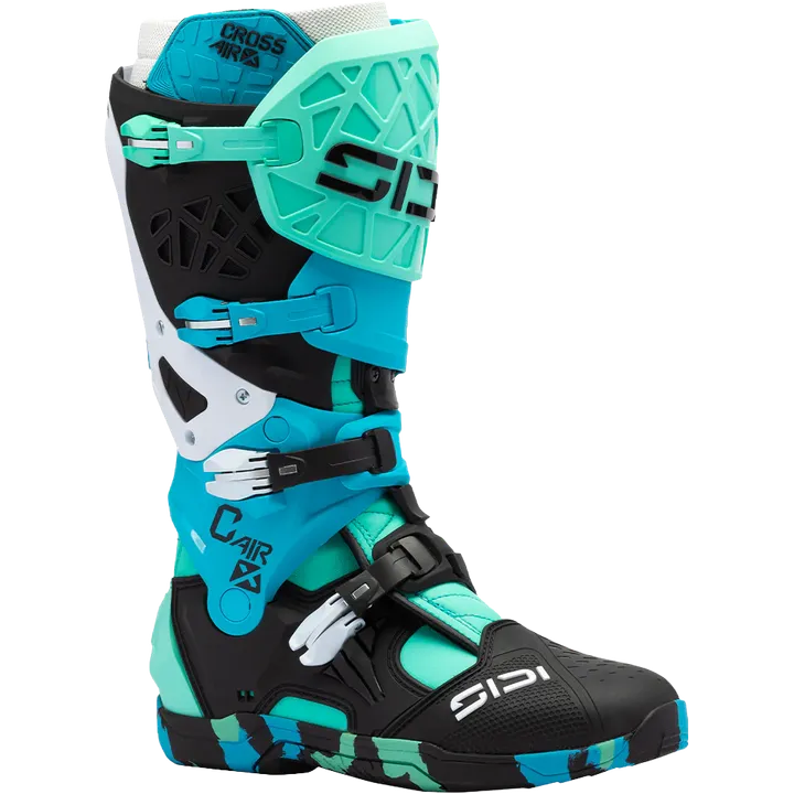 MX Stiefel Crossair X hellblau-blau-schwarz