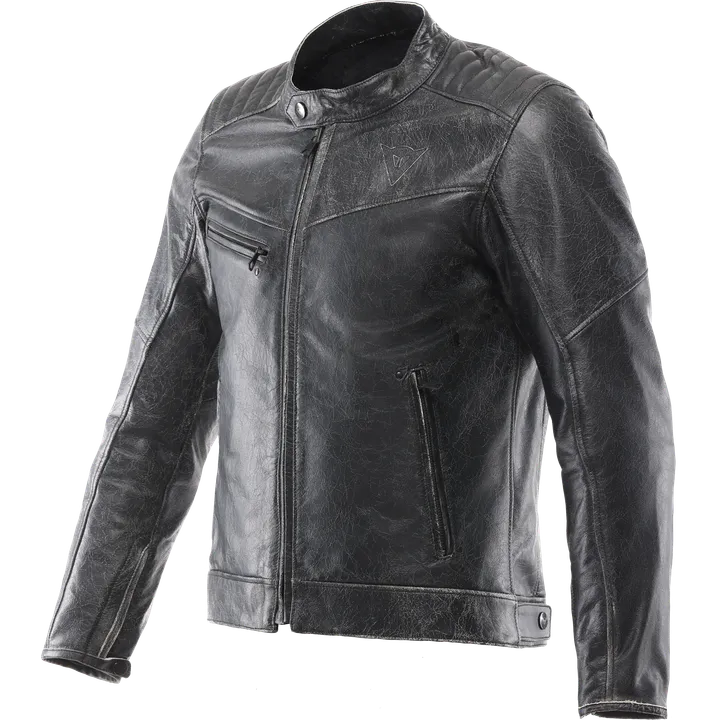 Veste en cuir Radicale noir