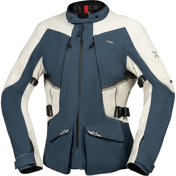 Tourster-STX 1.0 Laminatjacke blau-cool grey