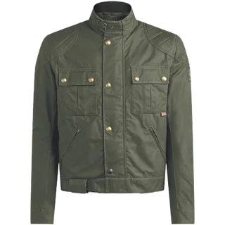 Jacke Brooklands 2.0 Waxed Cotton schwarz