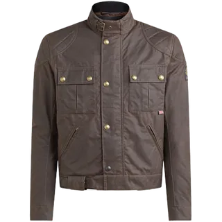 Jacke Brooklands 2.0 Waxed Cotton schwarz