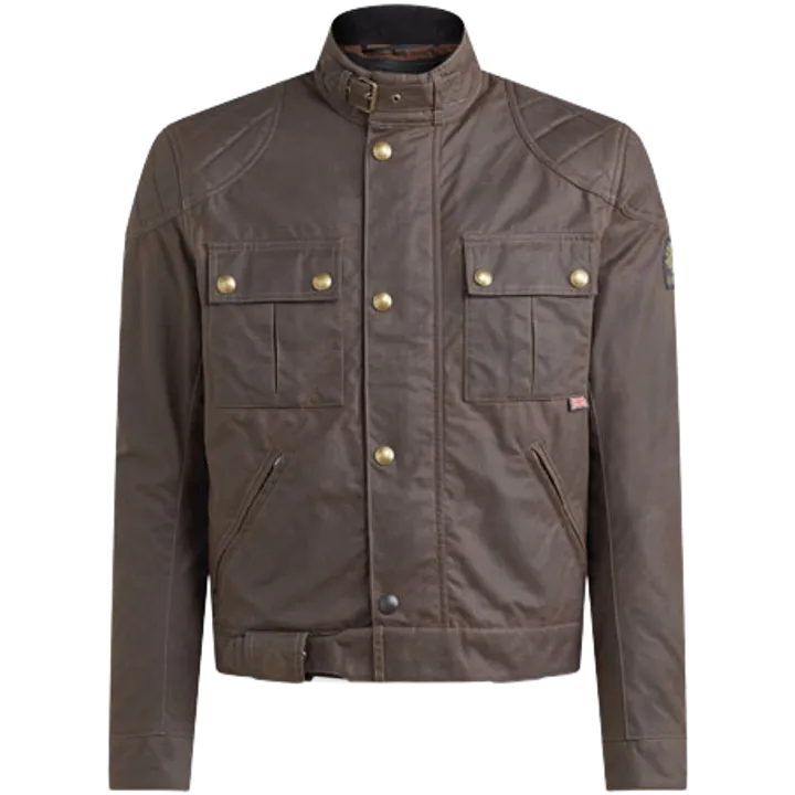 Jacke Brooklands 2.0 Waxed Cotton braun