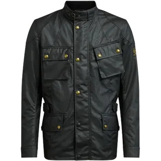 Jacke Crosby Waxed Cotton grau