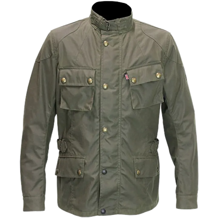 Jacke Crosby Waxed Cotton olive