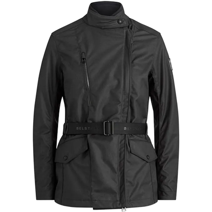 Veste en coton ciré Easterly pour femme noire