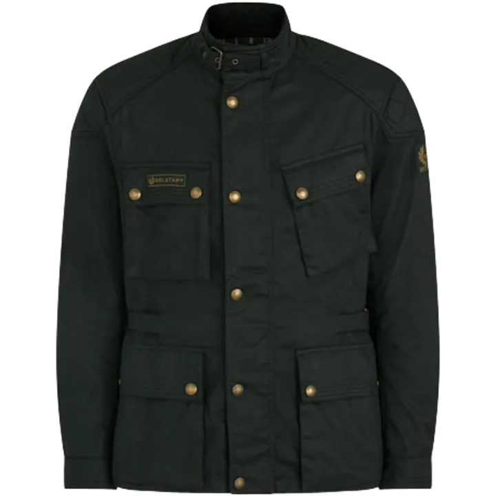 Veste MCGEE en coton ciré noir
