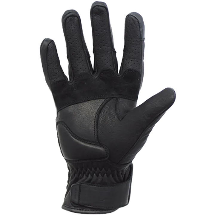 Gants Hampstead noir-rouge
