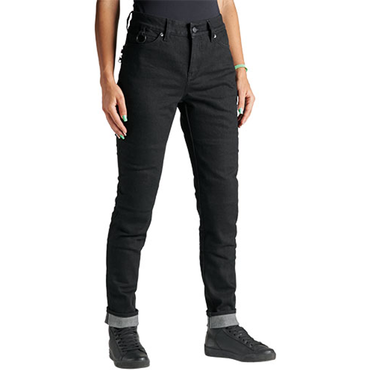 Jeans Kissaki Arm 01 Damen schwarz