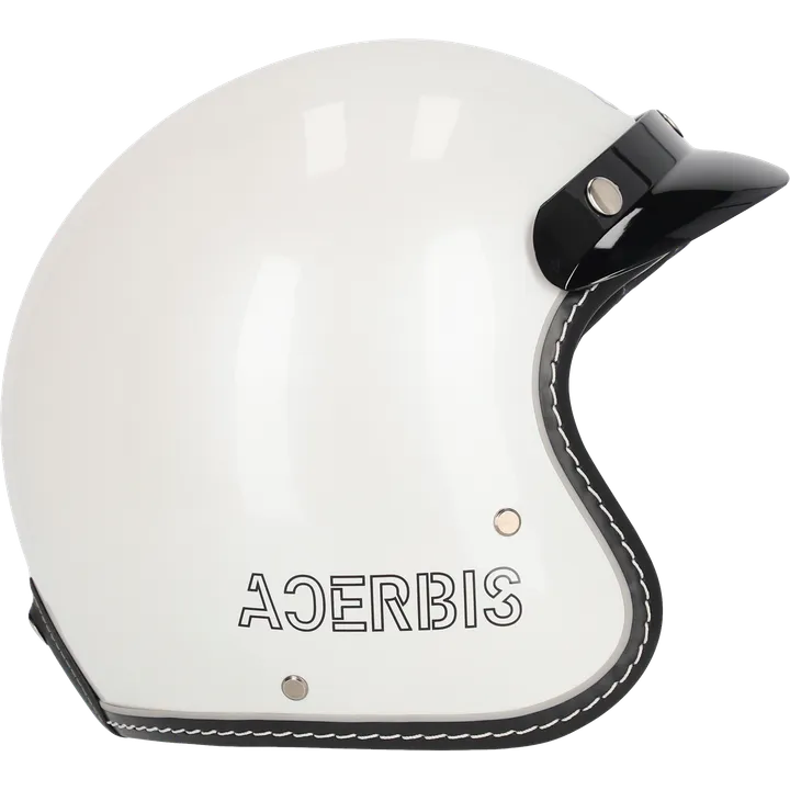 Casque jet Skodela blanc