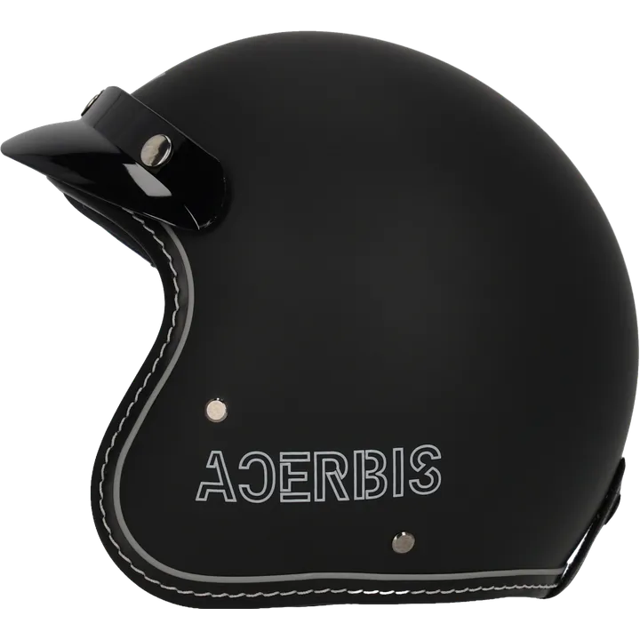 Casque jet Skodela noir