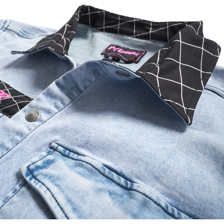 The Surge Matrix Sport Denim Button Down blue denim
