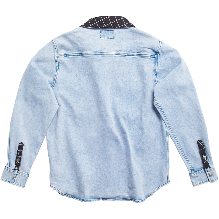 The Surge Matrix Sport Denim Button Down blue denim