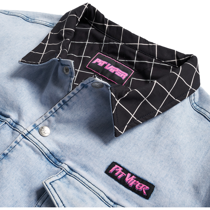 The Surge Matrix Sport Denim Reversible Jacket noir