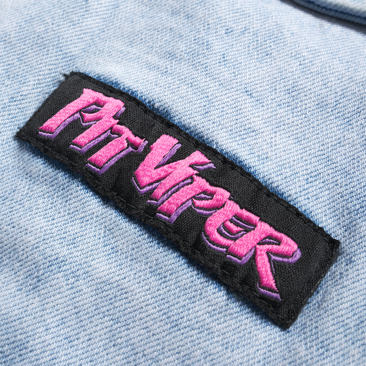 The Surge Matrix Sport Denim Button Down blue denim